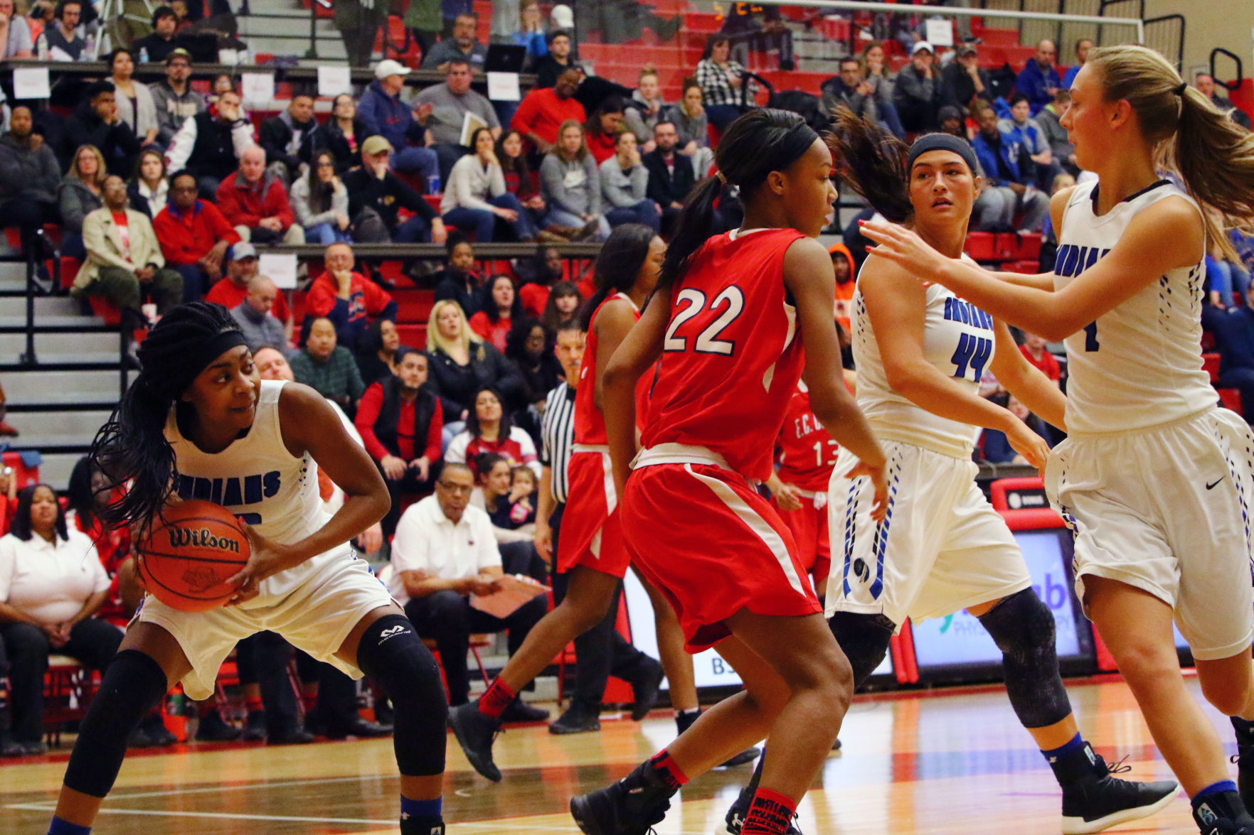 Gallery: Girls Basketball Sectional Finals - E.C. Central vs. Lake Central